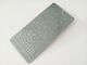 Éclair métallique argenté de résine de polyester de texture de sable de manteau de poudre de Hsinda