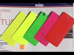 Peinture en poudre sur mesure à l'intérieur à fluorescence claire revêtue de polyester époxy