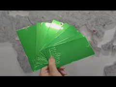 Couche en poudre verte à haute luminosité