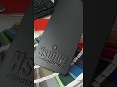 Résistant aux intempéries Durable Luxury Color RAL9005 Matt Polyester Powder Coating Peinture pour équipement Pai