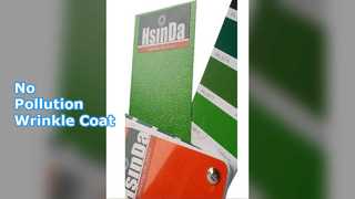 Revêtement en poudre Eco Wrinkle sans pulvérisation de pollution