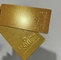 Revêtement industriel de poudre de solide de couleur d'or métallique et clair