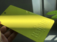 Poudre époxyde du polyester RAL1026 enduisant le jaune au néon fluorescent