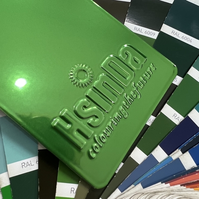 Poussière de revêtement de polyester époxy haute brillance Fabricant