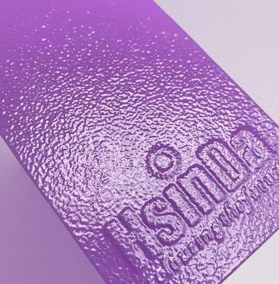 Revêtement en poudre époxy polyester violet résistant à la chaleur et aux froissements, avec texture froissée, pour applications industrielles et de mobilier