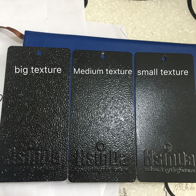 Solution de revêtement en poudre solide Hsinda Texture froissée résistante aux intempéries Époxy Polyester pour machines et équipements Peinture en poudre au pistolet