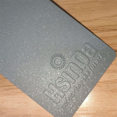 Revêtement en poudre de sable gris métallique à haute brillance résistant à la corrosion pour la décoration et les appareils électroménagers
