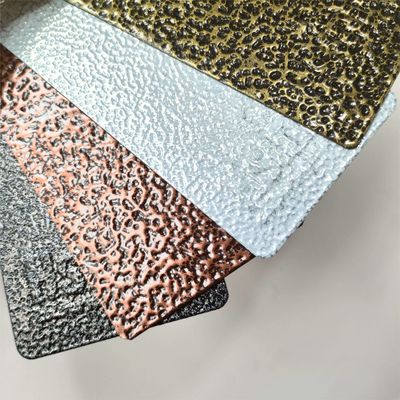 Revêtement en poudre texturé personnalisé pour masquer les imperfections avec une finition durable
