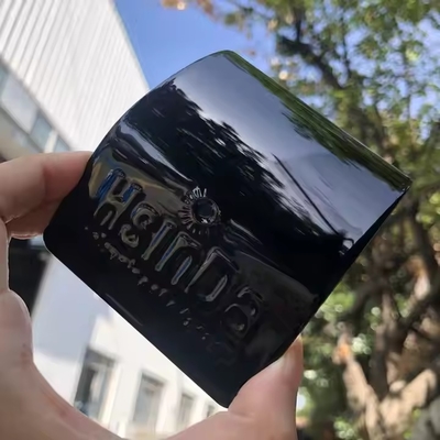 Peinture en poudre électrostatique noire chrome miroir super brillant pour jantes de véhicules, roues, application par pulvérisation