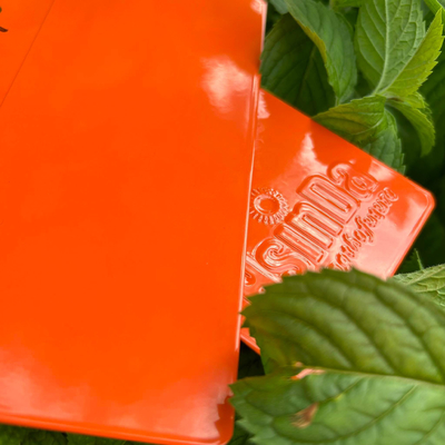 Revêtement en poudre électrostatique de couleur orange RAL 2004 pour rayonnage de stockage