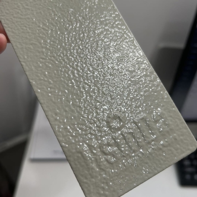 RAL7032 Peinture de revêtement en poudre à texture de rides pour panneau d'armoire électrique