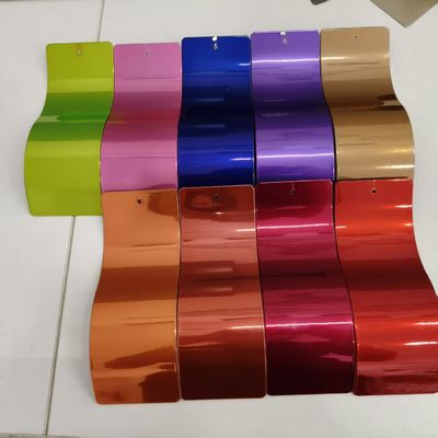 Peinture de revêtement en poudre de chrome 50 kg pour le métal avec une finition haute brillance