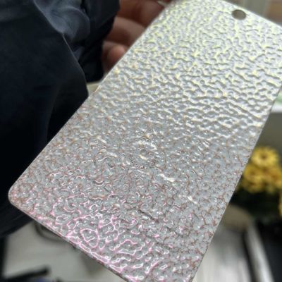 Changement de couleur Texture de marteau colorée Peinture de revêtement en poudre pour la surface métallique
