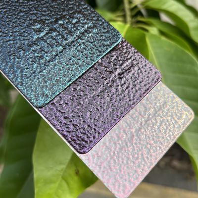 Revêtement en poudre de texture de marteau à changement de couleur pour surface métallique avec brillant personnalisé