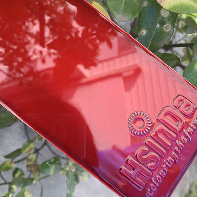 Couche de poudre de bonbons à pulvérisation électrostatique transparente couche de poudre de pigment de métal